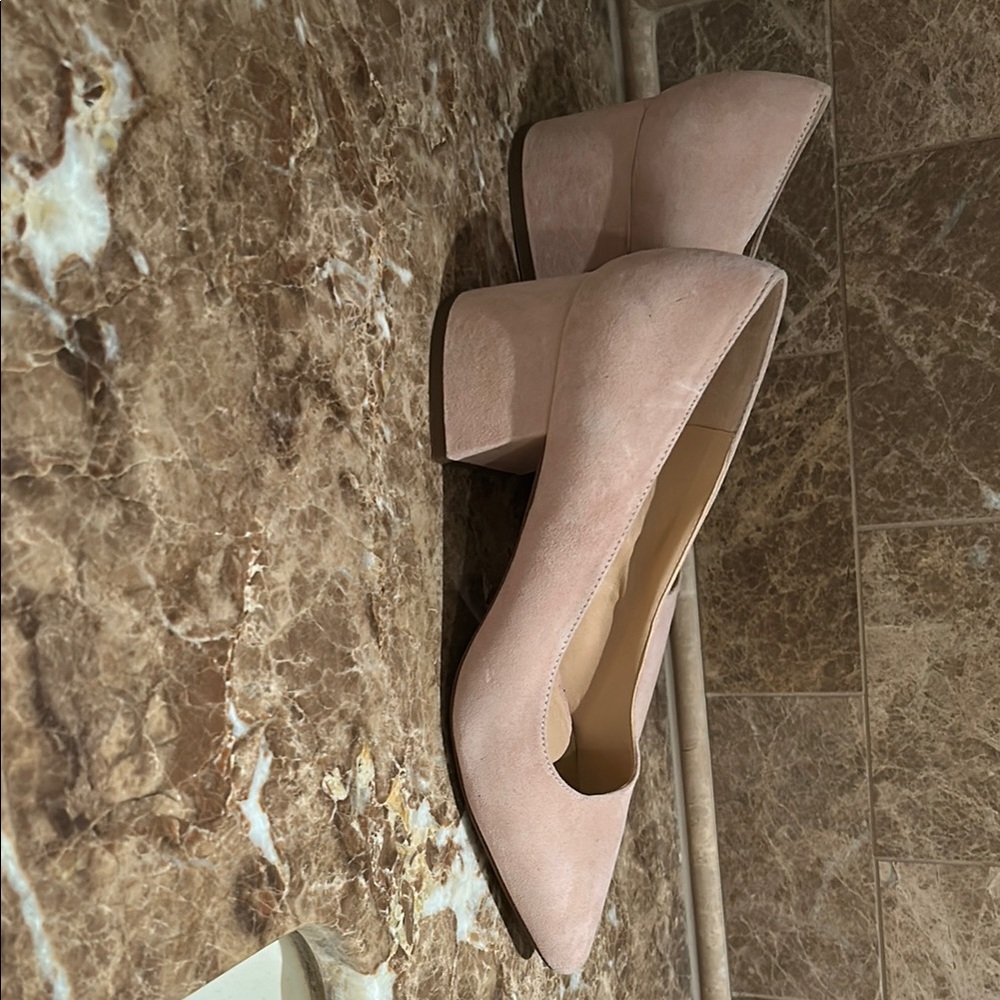 Franco Sarto Pink Heels Chic and Stylish